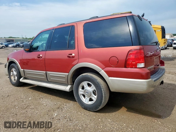 2004 Ford Expedition Eddie Bauer z VIN 1FMRU17W94LB81000, wystawiony jako Copart lot #59960125 z przebiegiem 255 125 mil mil oraz Szkoda całkowita • Salvage title. Historia ofert i sprzedaży dostępna na DreamBid. Obrazek 2.