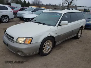 2002 Subaru Legacy Outback VDC with VIN 4S3BH896827655881, listed as a IAAI auction lot 41498930 with 219,672 mi miles and . Bid and sale history available at DreamBid. Image 2.