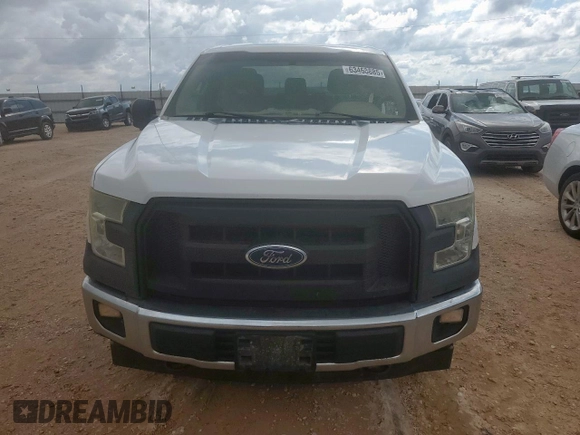 2017 Ford F-150 XL with VIN 1FTFX1EFXHKC75996, listed as a Copart auction lot 63468885 with 83,057 mi miles and Salvage title. Bid and sale history available at DreamBid. Image 5.