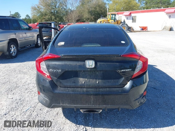 2019 Honda Civic Sedan Sport with VIN 2HGFC2F80KH519978, listed as a IAAI auction lot 41759437 with 118,138 mi miles. Bid and sale history available at carsss.com. Image 16.