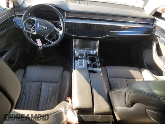 2020 Audi A8 L with VIN WAU8DAF81LN002970, listed as a Copart auction lot 41057054 with 78,578 mi miles. Bid and sale history available at carsss.com. Image 8.