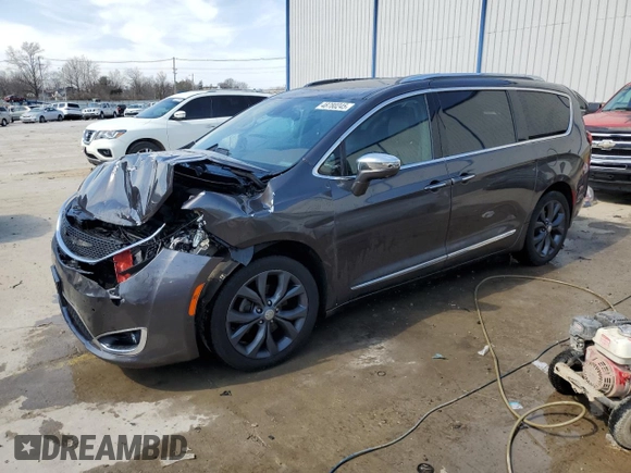 2017 Chrysler Pacifica Limited with VIN 2C4RC1GG5HR533731, listed as a Copart auction lot 48780245 with Not Provided miles and Non Repairable. Bid and sale history available at DreamBid. Image 1.