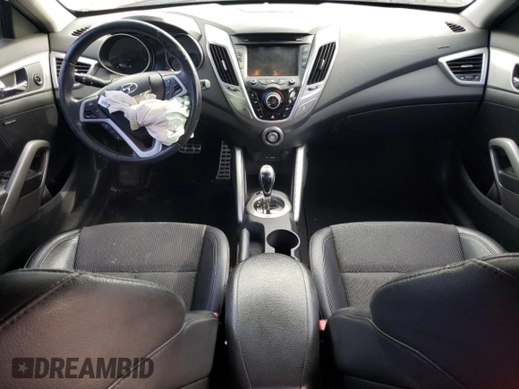 2013 Hyundai Veloster w/Gray Int with VIN KMHTC6AD7DU101720, listed as a Copart auction lot 47434785 with 138,514 mi miles and Non Repairable. Bid and sale history available at carsss.com. Image 8.