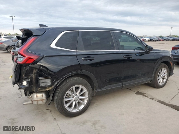 2024 Honda CR-V EX-L with VIN 7FARS4H79RE003220, listed as a Copart auction lot 50511635 with 10,579 mi miles and Salvage Title. Bid and sale history available at carsss.com. Image 3.