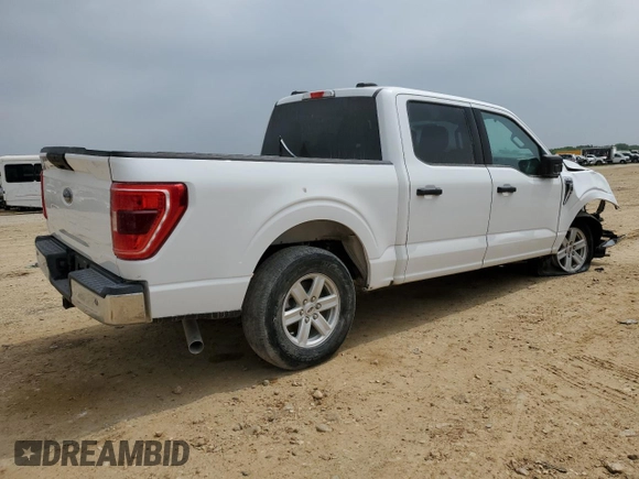 2022 Ford F-150 XL with VIN 1FTFW1E53NKD58742, listed as a Copart auction lot 54239665 with Not Provided miles and Salvage Title. Bid and sale history available at carsss.com. Image 3.