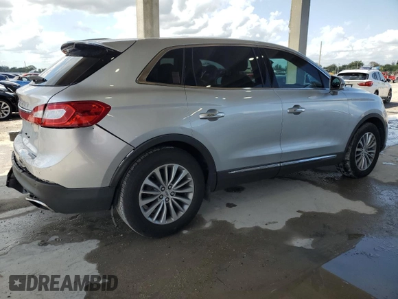 2016 Lincoln MKX Select with VIN 2LMTJ6KR8GBL62837, listed as a Copart auction lot 52294975 with 101,360 mi miles and Salvage Title. Bid and sale history available at carsss.com. Image 3.