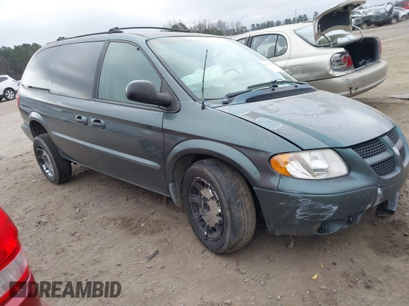 2002 Dodge Caravan Sport with VIN 2B4GP44R22R587446, listed as a IAAI auction lot 41472213 with 241,703 mi miles and . Bid and sale history available at carsss.com. Image 1.