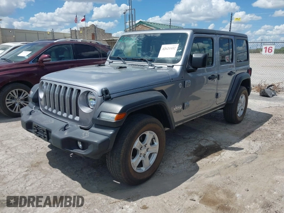 2021 Jeep Wrangler Unlimited Freedom z VIN 1C4HJXDN2MW544730, wystawiony jako IAAI lot #42624402 z przebiegiem 60 993 mil mil oraz . Historia ofert i sprzedaży dostępna na DreamBid. Obrazek 17.