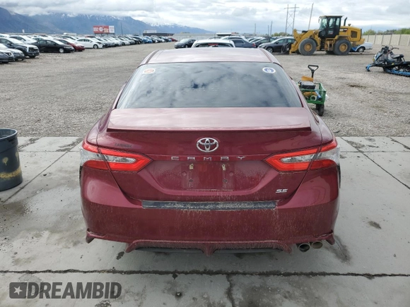 2018 Toyota Camry LE с VIN 4T1B11HK7JU556202, выставлен на аукционе Copart как лот 54951055 с пробегом 55 896 миль миль и Списание • Salvage title. История ставок и продаж доступна на DreamBid. Изображение 6.