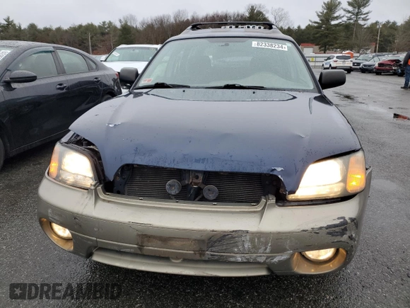 2003 Subaru Legacy Outback with VIN 4S3BH665937640565, listed as a Copart auction lot 82338234 with 82,814 mi miles and Salvage title. Bid and sale history available at DreamBid. Image 5.