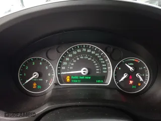 2008 Saab 9-3 Aero with VIN YS3FH46U281101009, listed as a Copart auction lot 43438955 with 110,411 mi miles and Salvage Title. Bid and sale history available at carsss.com. Image 9.