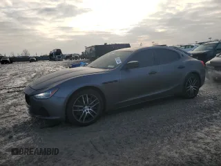 2017 Maserati Ghibli S Q4 with VIN ZAM57RTA0H1213655, listed as a Copart auction lot 40513464 with 125,713 mi miles. Bid and sale history available at carsss.com. Image 1.