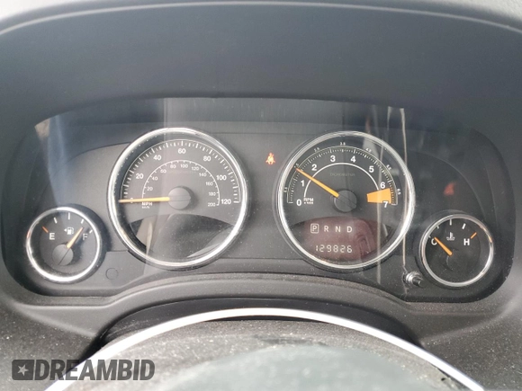2014 Jeep Compass Latitude with VIN 1C4NJDEB4ED601769, listed as a Copart auction lot 48901365 with 129,826 mi miles and Salvage Title. Bid and sale history available at carsss.com. Image 9.