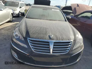 2012 Hyundai Equus Signature z VIN KMHGH4JH7CU050776, wystawiony jako Copart lot #74932274 z przebiegiem Nie podano mil oraz Nie do naprawy. Historia ofert i sprzedaży dostępna na DreamBid. Obrazek 5.