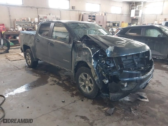 2019 Chevrolet Colorado 4WD Z71 with VIN 1GCGTDEN9K1299292, listed as a IAAI auction lot 41626944 with 84,949 mi miles. Bid and sale history available at carsss.com. Image 1.