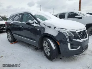 2020 Cadillac XT5 Premium Luxury AWD with VIN 1GYKNDR49LZ188289, listed as a Copart auction lot 45470975 with 25,630 mi miles and Salvage Title. Bid and sale history available at carsss.com. Image 4.
