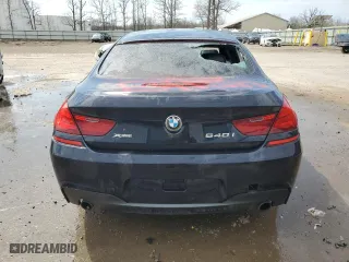 2014 BMW 6 Series 640i xDrive with VIN WBA6B8C57EDZ72380, listed as a Copart auction lot 53613465 with 137,949 mi miles and Salvage Title. Bid and sale history available at carsss.com. Image 6.