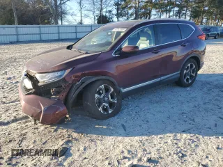 2017 Honda CR-V Touring with VIN 5J6RW1H91HL015447, listed as a Copart auction lot 49763585 with 116,158 mi miles and Salvage Title. Bid and sale history available at carsss.com. Image 1.