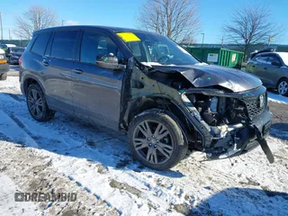 2021 Honda Passport EX-L with VIN 5FNYF8H56MB018400, listed as a IAAI auction lot 41271120 with 39,577 mi miles and . Bid and sale history available at DreamBid. Image 1.