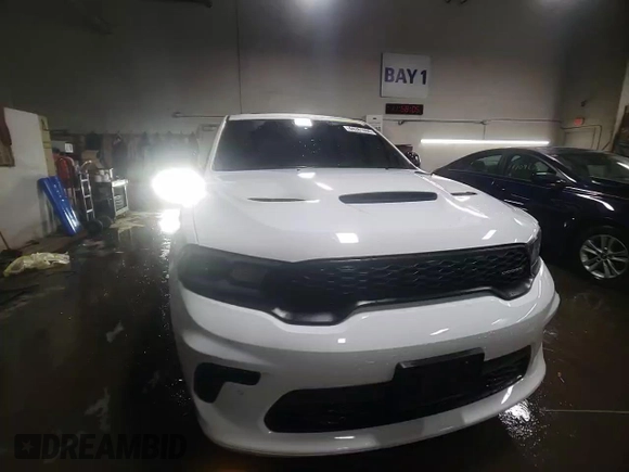 2021 Dodge Durango R/T with VIN 1C4SDJCT4MC825522, listed as a Copart auction lot 44381405 with 44,024 mi miles and Salvage title. Bid and sale history available at DreamBid. Image 12.