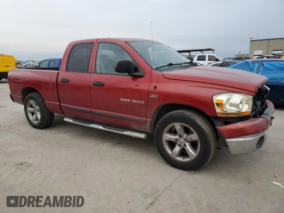 2006 Dodge 1500 SLT with VIN 1D7HA18286S680311, listed as a Copart auction lot 46509245 with 161,550 mi miles and Salvage Title. Bid and sale history available at carsss.com. Image 4.