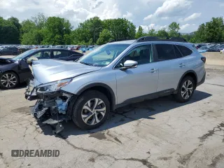 2021 Subaru Outback Limited with VIN 4S4BTANC6M3128574, listed as a Copart auction lot 61818425 with 39,796 mi miles and Salvage title. Bid and sale history available at DreamBid. Image 1.