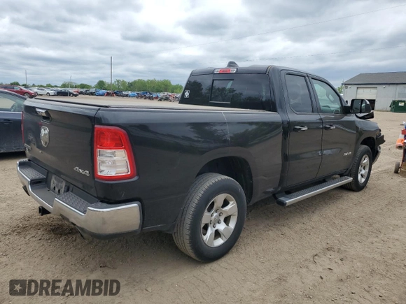 2020 Ram 1500 Big Horn with VIN 1C6SRFBT1LN419966, listed as a Copart auction lot 58002795 with 84,959 mi miles and Salvage title. Bid and sale history available at DreamBid. Image 3.