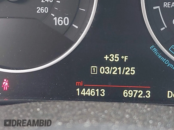 2015 BMW 3 Series 328i xDrive with VIN WBA3B5G50FNS15117, listed as a IAAI auction lot 41843496 with 144,613 mi miles. Bid and sale history available at carsss.com. Image 16.