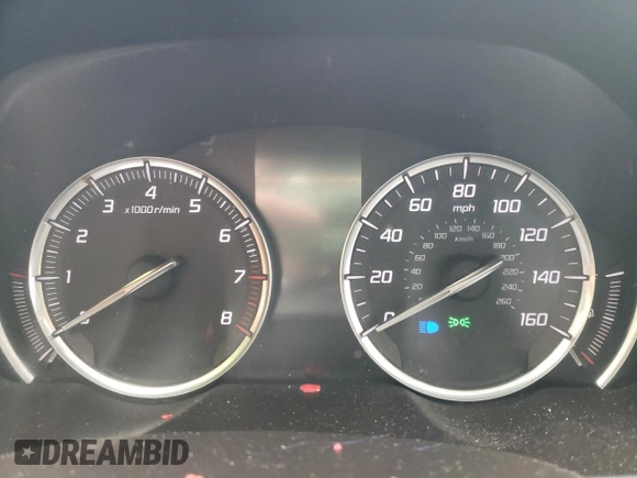 2016 Acura TLX V6 Tech with VIN 19UUB2F54GA009817, listed as a Copart auction lot 47186925 with 0 mi miles and Salvage Title. Bid and sale history available at carsss.com. Image 9.