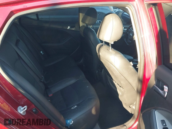 2015 Kia Optima SXL Turbo with VIN 5XXGR4A63FG507285, listed as a IAAI auction lot 40931441 with 113,726 mi miles and . Bid and sale history available at DreamBid. Image 8.