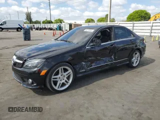 2008 Mercedes-Benz C 300 Sport with VIN WDDGF54X28R018336, listed as a Copart auction lot 54713545 with 133,339 mi miles and Salvage Title. Bid and sale history available at DreamBid. Image 1.