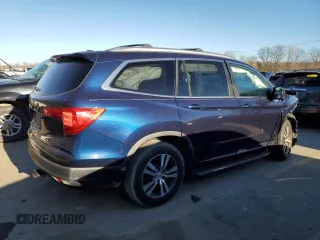 2016 Honda Pilot EX-L with VIN 5FNYF5H75GB007523, listed as a Copart auction lot 43177755 with 110,851 mi miles and Salvage Title. Bid and sale history available at DreamBid. Image 3.