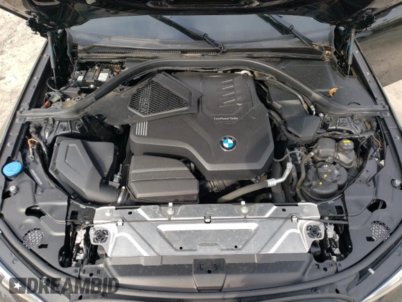 2019 BMW 3 Series 330i xDrive with VIN WBA5R7C53KFH26429, listed as a Copart auction lot 48379825 with 52,536 mi miles and Salvage title. Bid and sale history available at DreamBid. Image 12.