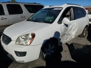 2007 Kia Rondo EX with VIN KNAFG526377110981, listed as a Copart auction lot 85126884 with 117,480 mi miles and Salvage Title. Bid and sale history available at carsss.com. Image 1.
