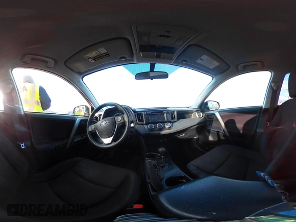 2016 Toyota RAV4 LE with VIN JTMBFREVXGJ100692, listed as a IAAI auction lot 41847333 with 130,822 mi miles. Bid and sale history available at carsss.com. Image 18.