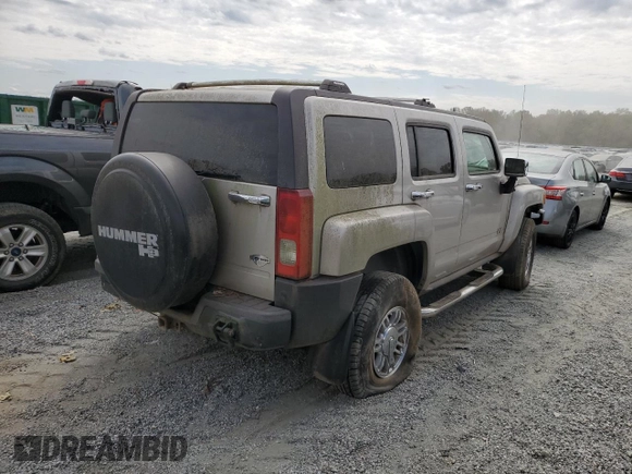 2008 Hummer H3 SUV Alpha with VIN 5GTEN13LX88131610, listed as a Copart auction lot 75103244 with 0 mi miles and Non Repairable. Bid and sale history available at carsss.com. Image 3.