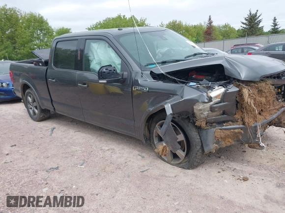2016 Ford F-150 XLT with VIN 1FTFW1EF4GFB47473, listed as a IAAI auction lot 42296307 with 213,313 mi miles and . Bid and sale history available at DreamBid. Image 1.