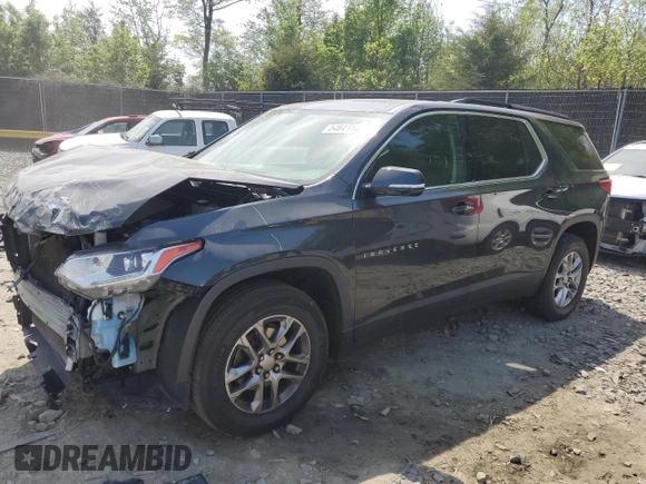 2020 Chevrolet Traverse LT Cloth z VIN 1GNEVGKW0LJ100638, wystawiony jako Copart lot #54845145 z przebiegiem 122 664 mil mil oraz Szkoda całkowita • Salvage title. Historia ofert i sprzedaży dostępna na DreamBid. Obrazek 1.