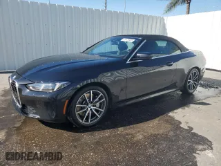 2025 BMW 4 Series 430i with VIN WBA33DB01SCT24596, listed as a Copart auction lot 49396245 with 11,199 mi miles and Clean Title. Bid and sale history available at carsss.com. Image 1.