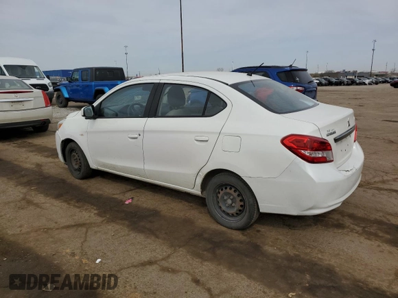 2017 Mitsubishi Mirage ES z VIN ML32F3FJ5HHF06662, wystawiony jako Copart lot #54325135 z przebiegiem 119 771 mil mil oraz Tytuł czysty. Historia ofert i sprzedaży dostępna na DreamBid. Obrazek 2.