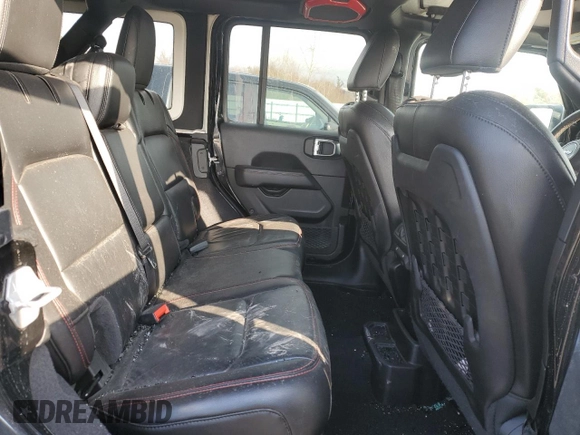2021 Jeep Wrangler Unlimited Rubicon with VIN 1C4HJXFN5MW633804, listed as a Copart auction lot 47534015 with Not Provided miles and Salvage Title. Bid and sale history available at DreamBid. Image 10.