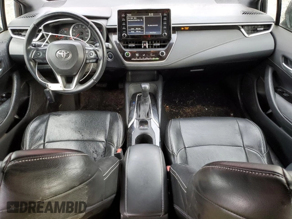 2019 Toyota Corolla Hatchback SE with VIN JTNK4RBEXK3005035, listed as a Copart auction lot 80439054 with 198,331 mi miles and Salvage Title. Bid and sale history available at carsss.com. Image 8.