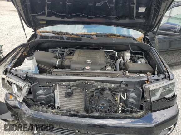 2021 Toyota Sequoia TRD Sport with VIN 5TDCY5B14MS185097, listed as a Copart auction lot 56048814 with 47,553 mi miles and Salvage Title. Bid and sale history available at carsss.com. Image 12.