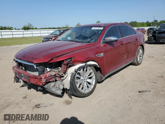 2014 Ford Taurus Limited z VIN 1FAHP2F82EG141034, wystawiony jako Copart lot #52579995 z przebiegiem 207 709 mil mil oraz Szkoda całkowita • Salvage title. Historia ofert i sprzedaży dostępna na DreamBid. Obrazek 1.