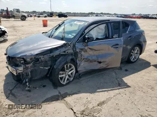 2015 Lexus CT 200h with VIN JTHKD5BH7F2213987, listed as a Copart auction lot 60838465 with Not provided miles and Salvage title. Bid and sale history available at DreamBid. Image 1.
