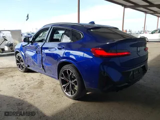 2022 BMW X4 M with VIN 5YM23EC05N9J74682, listed as a IAAI auction lot 41420906 with 46,314 mi miles. Bid and sale history available at carsss.com. Image 3.