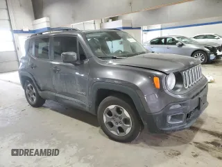 2016 Jeep Renegade Latitude with VIN ZACCJABW3GPC69213, listed as a Copart auction lot 42292245 with 82,236 mi miles and Salvage Title. Bid and sale history available at DreamBid. Image 4.