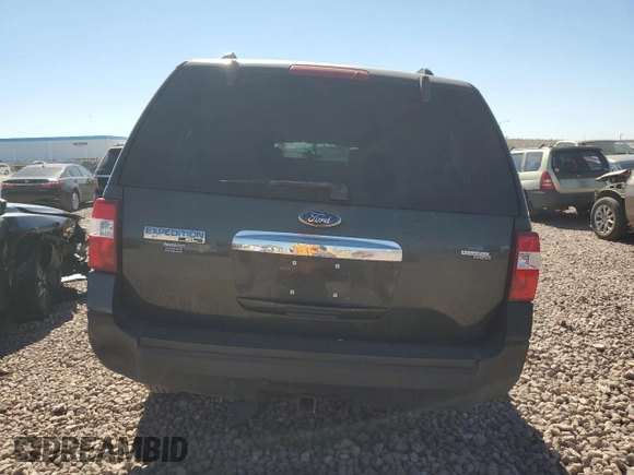 2007 Ford Expedition EL XLT with VIN 1FMFK15577LA48047, listed as a Copart auction lot 76559584 with 0 mi miles and Salvage Title. Bid and sale history available at carsss.com. Image 6.