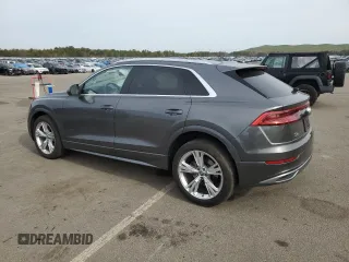 2019 Audi Q8 Premium Plus with VIN WA1BVAF15KD025823, listed as a Copart auction lot 49646583 with 59,976 mi miles. Bid and sale history available at carsss.com. Image 2.