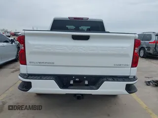2024 Chevrolet Silverado 1500 Custom with VIN 3GCPABEK1RG423289, listed as a IAAI auction lot 41276637 with 199 mi miles and . Bid and sale history available at DreamBid. Image 17.
